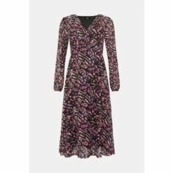 Wallis Pink Animal Mesh Twist Front Jersey Dress For Female 12 Wallis Pink Animal Mesh Twist Front Jersey Dress For Female -Cheap Wallis Store unnamed file 1900