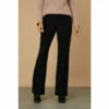 Wallis Black Smart Bootcut Leg Trousers For Female