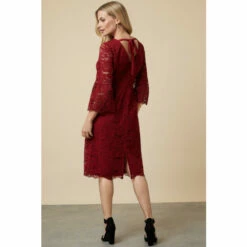 Wallis Petite Lace Berry Pencil Dress For Female -Cheap Wallis Store unnamed file 1923