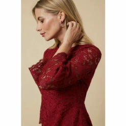 Wallis Petite Lace Berry Pencil Dress For Female -Cheap Wallis Store unnamed file 1924