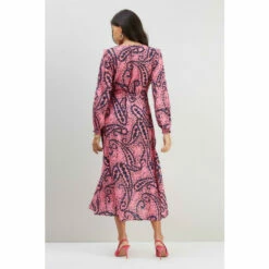 Wallis Pink Animal Print Wrap Dress For Female 10 Wallis Pink Animal Print Wrap Dress For Female -Cheap Wallis Store unnamed file 1983