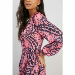 Wallis Pink Animal Print Wrap Dress For Female 11 Wallis Pink Animal Print Wrap Dress For Female -Cheap Wallis Store unnamed file 1984