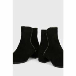 Wallis Astrid Microfibre Diamante Trim Square Toe Ankle Boot For Female -Cheap Wallis Store unnamed file 2049