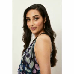 Wallis Petite Butterfly Halter Neck Maxi Dress For Female -Cheap Wallis Store unnamed file 2057