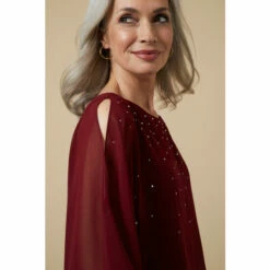 Wallis Scatter Hotfix Overlayer Top For Female -Cheap Wallis Store unnamed file 2063