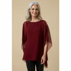 Wallis Scatter Hotfix Overlayer Top For Female -Cheap Wallis Store unnamed file 2065