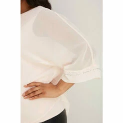 Wallis Curve Stud Detail Overlayer Top For Female -Cheap Wallis Store unnamed file 2130