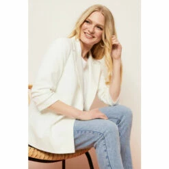 Wallis Petite Ponte Double Breasted Blazer For Female