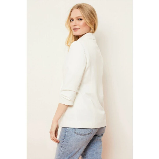 Wallis Petite Ponte Double Breasted Blazer For Female 5 Wallis Petite Ponte Double Breasted Blazer For Female - Image 3