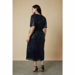 Wallis Curve Sequin Wrap Dress For Female -Cheap Wallis Store unnamed file 2191