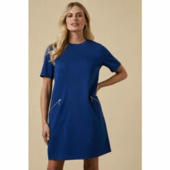 Wallis Tall Zip Ponte Shift Dress For Female -Cheap Wallis Store unnamed file 2214