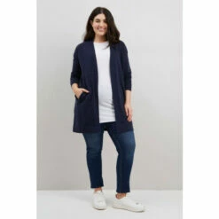 Wallis Curve Longline Seam Detail Cardigan For Female -Cheap Wallis Store unnamed file 2289