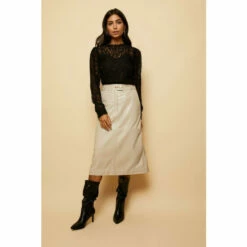 Wallis Lace Overlay Blouse For Female -Cheap Wallis Store unnamed file 2291