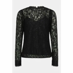 Wallis Lace Overlay Blouse For Female -Cheap Wallis Store unnamed file 2294