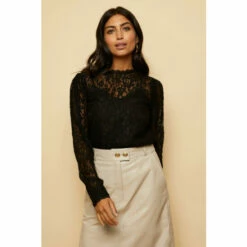 Wallis Lace Overlay Blouse For Female -Cheap Wallis Store unnamed file 2295