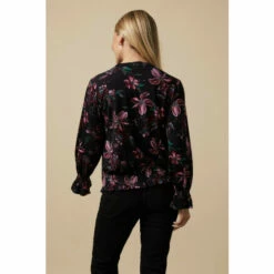 Wallis Petite Floral Shirred Detail Jersey Bubble Hem Top For Female -Cheap Wallis Store unnamed file 2373