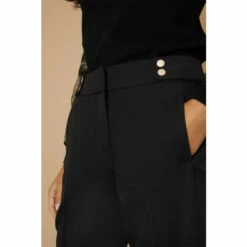 Wallis Black Smart Tapered Leg Trousers For Female -Cheap Wallis Store unnamed file 2399