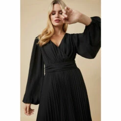 Wallis Pleated Wrap Maxi Dress For Female -Cheap Wallis Store unnamed file 2464