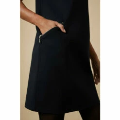 Wallis Navy Zip Ponte Shift Dress For Female -Cheap Wallis Store unnamed file 2514