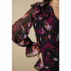 Wallis Berry Floral Frill Detail Button Down Blouse For Female -Cheap Wallis Store unnamed file 2532