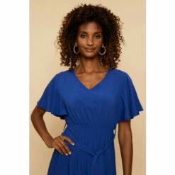 Wallis Plain Belted Midi Dress For Female -Cheap Wallis Store unnamed file 2541