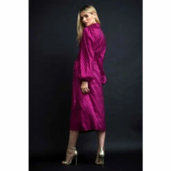 Wallis Jacquard Spot Wrap Midi Dress For Female -Cheap Wallis Store unnamed file 2559