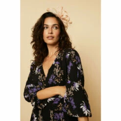 Wallis Floral Plisse Wrap Midi Dress For Female -Cheap Wallis Store unnamed file 2584