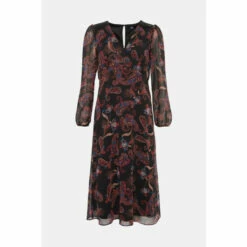 Wallis Black Paisley Floral Lace Trim Detail Dress For Female 12 Wallis Black Paisley Floral Lace Trim Detail Dress For Female -Cheap Wallis Store unnamed file 2611