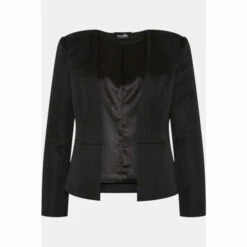 Wallis Satin Edge To Edge Jacket For Female -Cheap Wallis Store unnamed file 2636