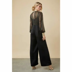 Wallis Gold Foil Embellished Jumpsuit For Female -Cheap Wallis Store unnamed file 2642