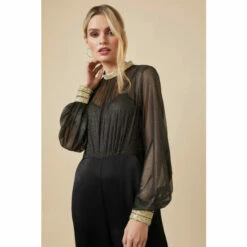 Wallis Gold Foil Embellished Jumpsuit For Female -Cheap Wallis Store unnamed file 2643