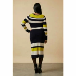 Wallis Multi Striped Crew Neck Knitted Dress For Female -Cheap Wallis Store unnamed file 2649