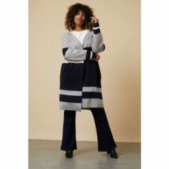 Wallis Curve Multi Stipe Coatigan For Female -Cheap Wallis Store unnamed file 2655