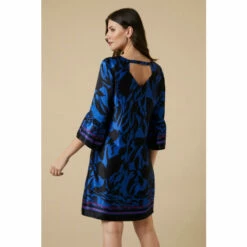 Wallis Viscose Satin Flute Sleeve Shift Dress For Female -Cheap Wallis Store unnamed file 2663