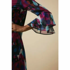 Wallis Pink Abstract Fluted Shift Dress For Female -Cheap Wallis Store unnamed file 2685