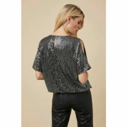 Wallis Sequin Cold Shoulder Top For Female 10 Wallis Sequin Cold Shoulder Top For Female -Cheap Wallis Store unnamed file 2703