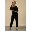 Wallis Petite Overlayer Jumpsuit Front Hotfix For Female