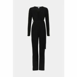 Wallis Tall Sequin Insert Wrap Jumpsuit For Female -Cheap Wallis Store unnamed file 2810