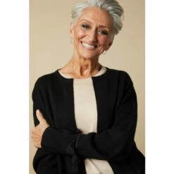 Wallis Petite Black Tassle Coatigan For Female -Cheap Wallis Store unnamed file 2833