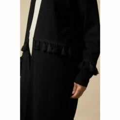 Wallis Petite Black Tassle Coatigan For Female -Cheap Wallis Store unnamed file 2835