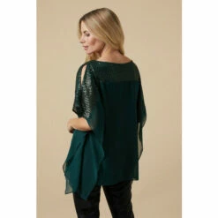 Wallis Petite Sequin Overlayer Top For Female -Cheap Wallis Store unnamed file 2845