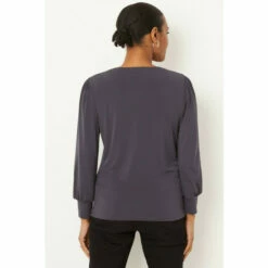 Wallis Grey Zip Jersey Top For Female -Cheap Wallis Store unnamed file 285