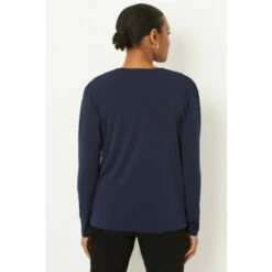 Wallis Navy Jersey Wrap Top For Female -Cheap Wallis Store unnamed file 291