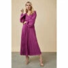 Wallis Pleated Wrap Maxi Dress For Female -Cheap Wallis Store unnamed file 2948