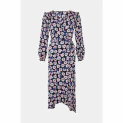 Wallis Daisy Print Wrap Dress For Female -Cheap Wallis Store unnamed file 2965