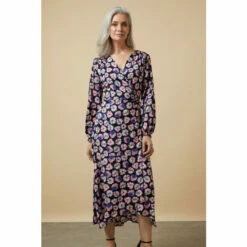 Wallis Daisy Print Wrap Dress For Female -Cheap Wallis Store unnamed file 2967
