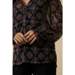 Wallis Tall Kaleidoscope Tie Neck Blouse For Female -Cheap Wallis Store unnamed file 3062