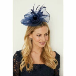 Wallis Flower And Feather Detail Mesh Fascinator For Female -Cheap Wallis Store unnamed file 309