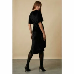 Wallis Velvet Wrap Midi Dress For Female -Cheap Wallis Store unnamed file 3107
