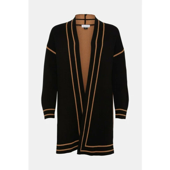 Wallis Tipped Coatigan For Female 7 Wallis Tipped Coatigan For Female - Image 5